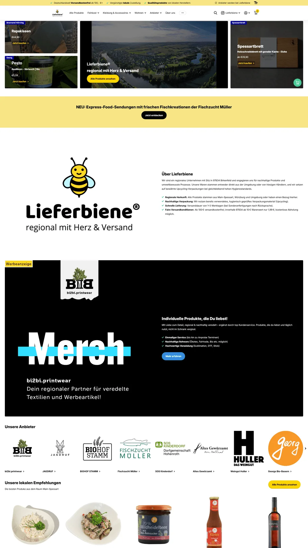 Lieferbiene